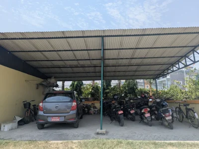 Ample parking space